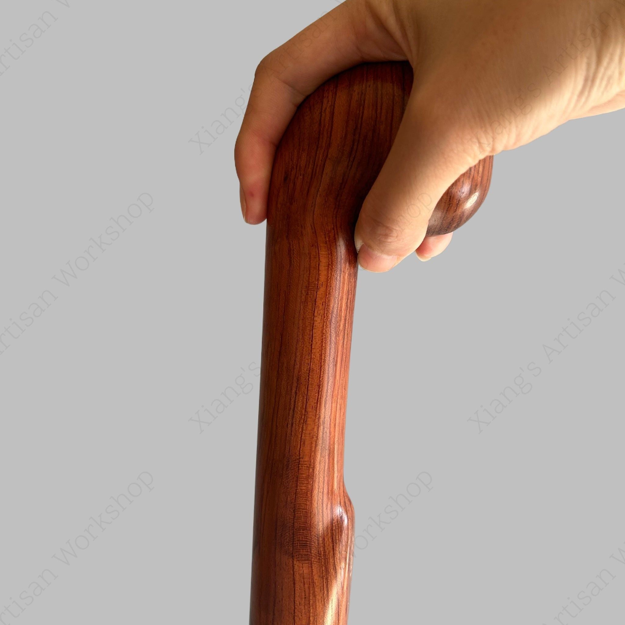 Premium Burmese Rosewood Walking Cane