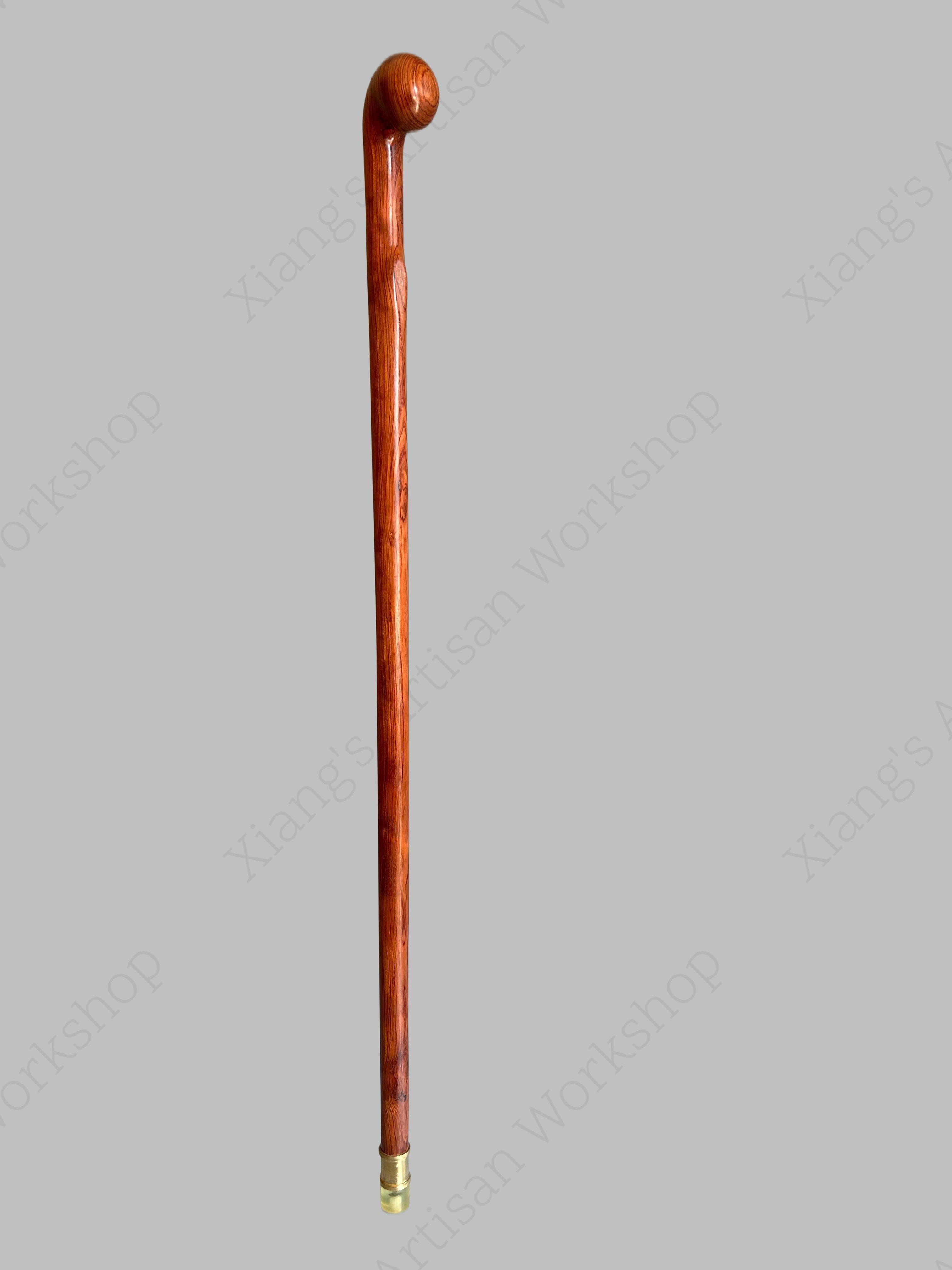 Premium Burmese Rosewood Walking Cane